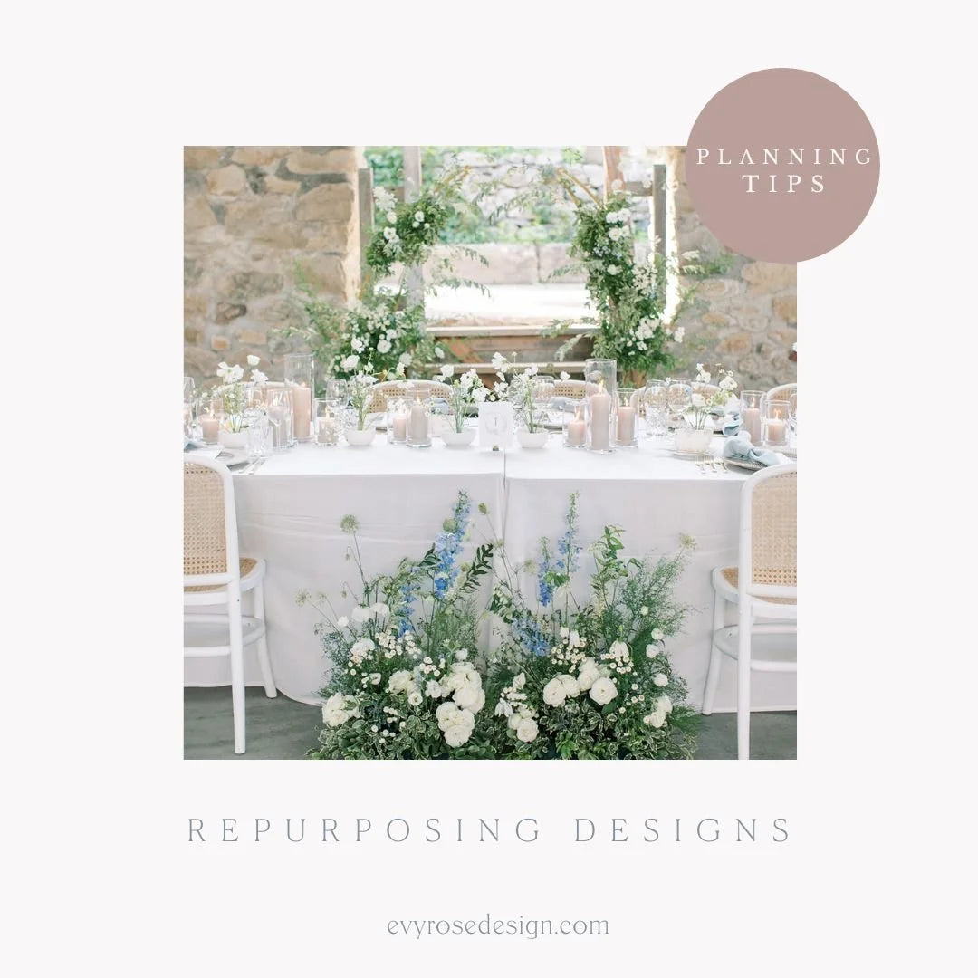 Repurposing Designs_ Ceremony to Reception