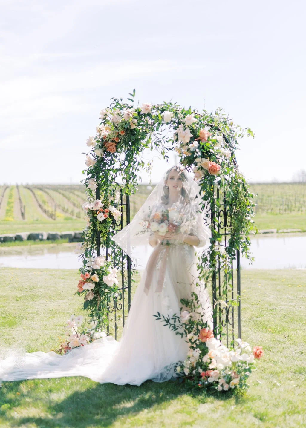 Pastel Wedding Details in Niagara - On - The - Lake