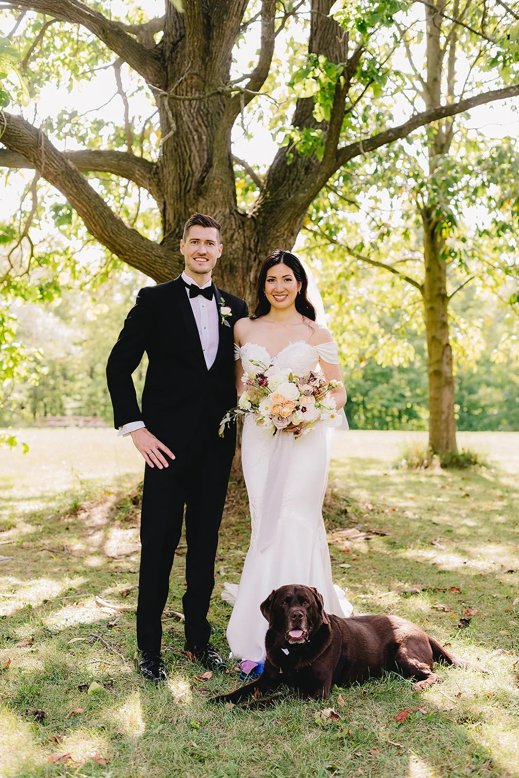 E &amp; M | Tented Burlington Wedding