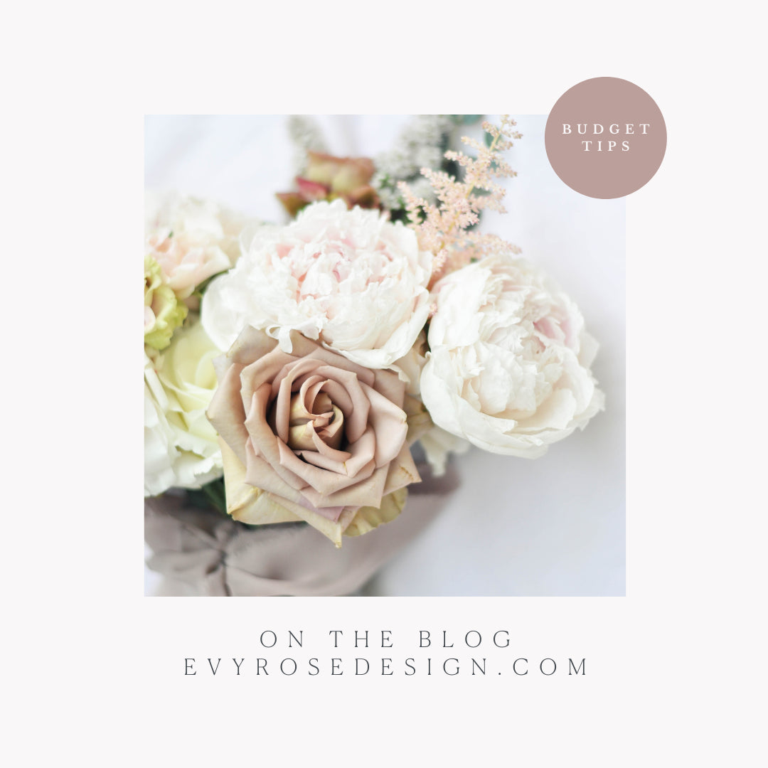 5 Tips for your Wedding Flower Budget